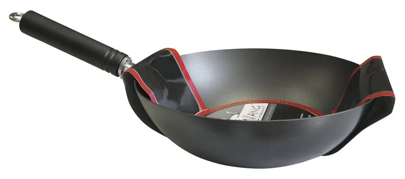 Arnold Wang AW-W-33 13" Nonstick High Performance Carbon Steel Wok FRYPAN