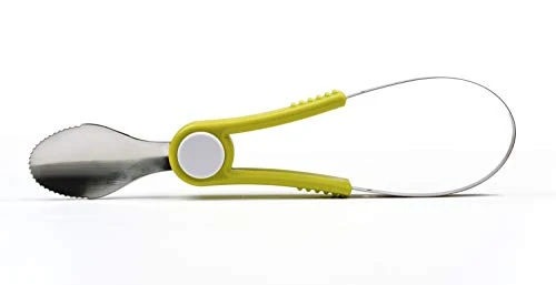 RSVP International Avocado & Kiwi Tool, 10", Green