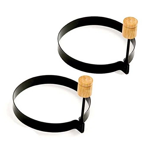 Norpro Nonstick Round Pancake Egg Rings, Set of 2