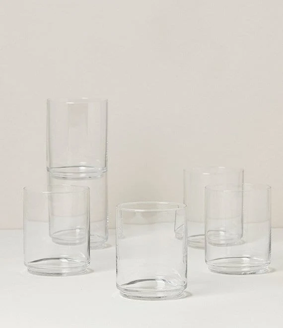 Lenox Tuscany Classics Stackable 6 Piece Tall Glass Set