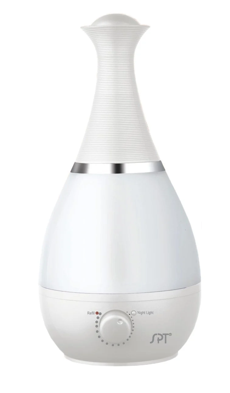 Sunpentown SU-2550W Ultrasonic Humidifier with Fragrance Diffuser, White