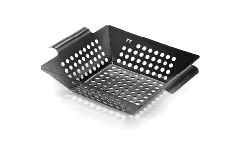 Outset 76180 8" Square Nonstick BBQ Grill Wok