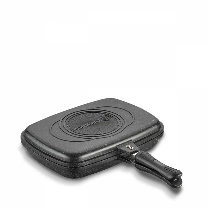 Korkmaz Duplo 14" Double Fry Pan Skillet