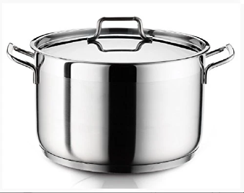 Sturdy Stainless Steel Stockpot 8 Qt