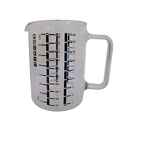 Simax Glassware Cooking and Measuring Cup 1L, one size, clear 4 Cup