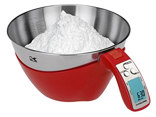 Kalorik iSense Food Measuring Cup Scale, Red fits up to 6C
