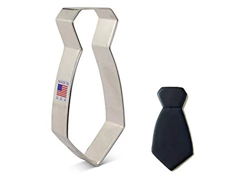 Ann Clark Cookie Cutters Neck Tie Cookie Cutter, 4.75"