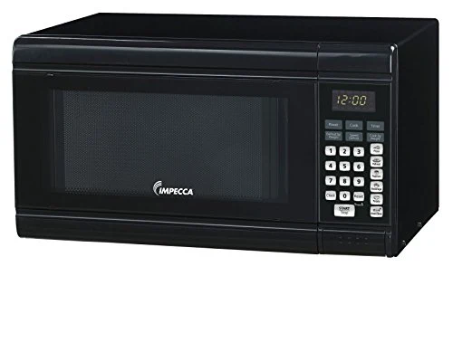 Impecca CM0991K Countertop Microwave Oven 900W Power, 0.9 cu. ft., Black