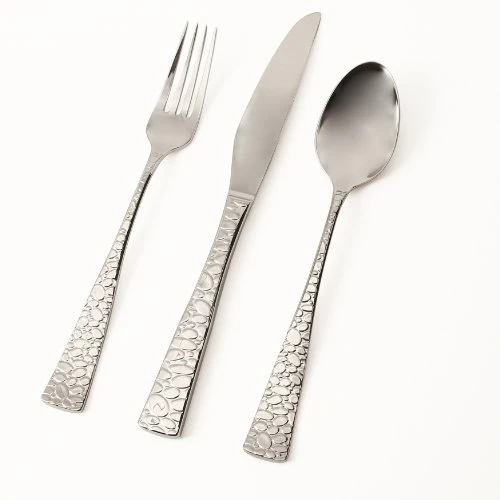 Hampton Forge Skandia Pebble Flatware (45 Pcs)