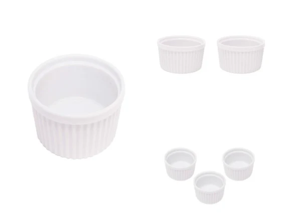 Kayali 3" 5 oz Round Ramekins, Set of 2