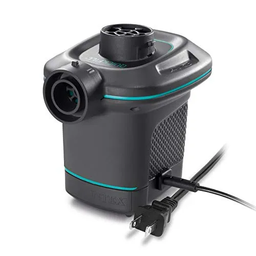 120V Quick Fill AC Electric Air Pump with 3 Interconnected Nozzles