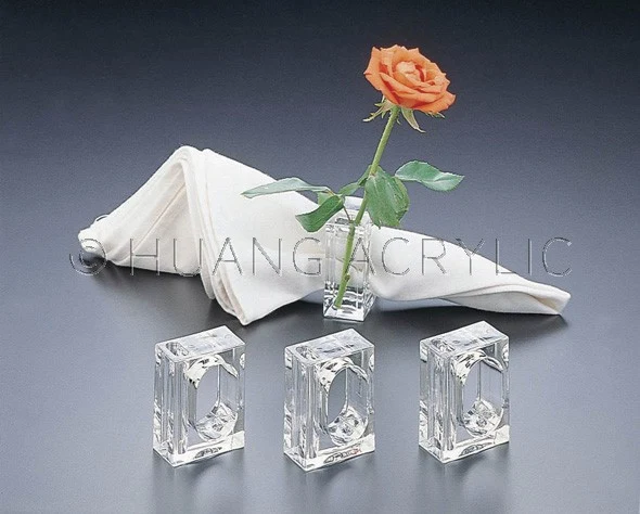 Acrylic Napkin Rings (Set of 4)