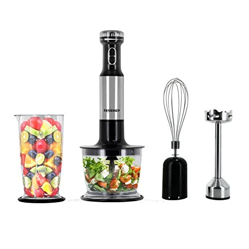 Tenergy SS Immersion Blender, Food Mixer Set
