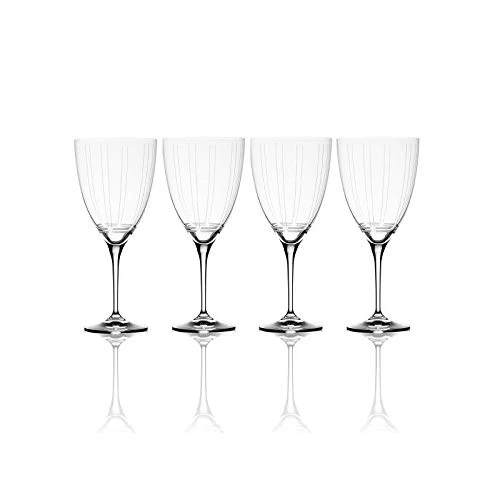 Mikasa Berlin Red Wine Glass, 17-ounce, Dishwasher Safe, Fine European Crystal