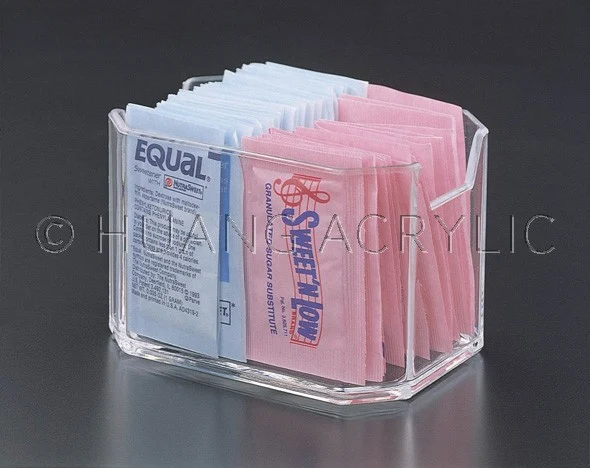 Huang Acrylic Sweetener Stand/ Holder (4" x 2 7/8" x 2.5")