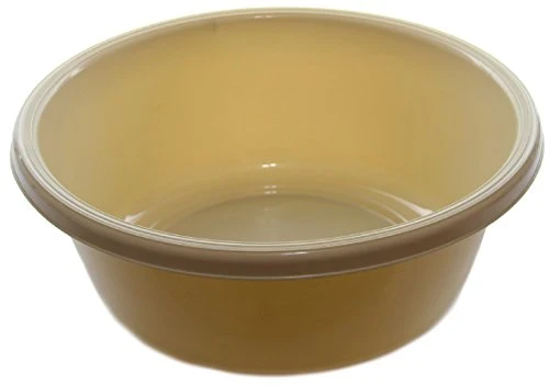 YBM HOME Round Plastic Wash Basin 1148 Ivory