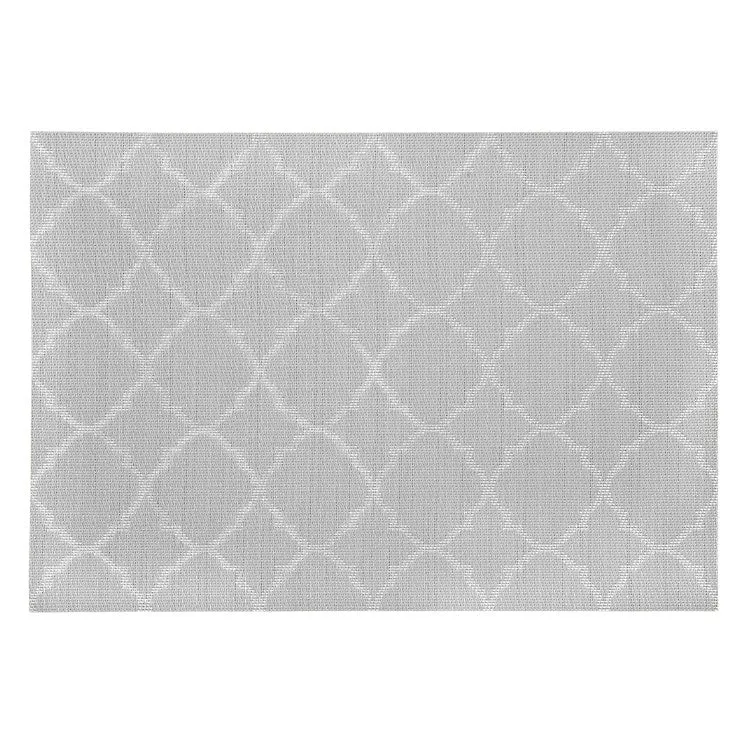 Harman Panama Tile Vinyl Placemat Grey 13 X 19