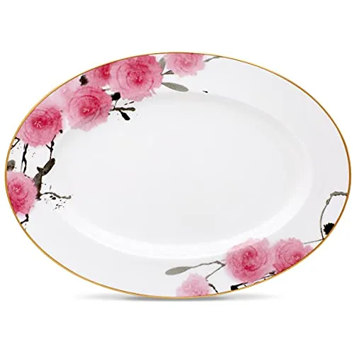 Noritake Yae Fine Bone China 14" Oval Serving Platter