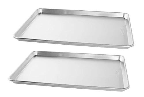Nordic Ware - Natural Aluminum Commercial Baker's Big Sheet, 2 Pack