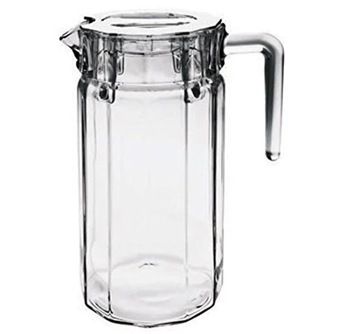 Pasabahce 1.5L/50Oz Glass Water Jug Pitcher with Lid, Kosem