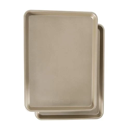 Nordic Ware 43182 Half Sheet Naturals Aluminum Nonstick, 2-Pack