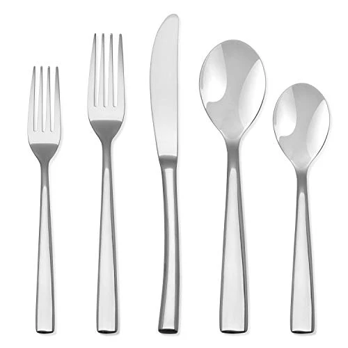 Hampton Forge Totem 18/0 20 Piece Set Serving for 4, Silver