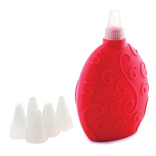 Norpro Silicone Icing Decorator With 6 Tips