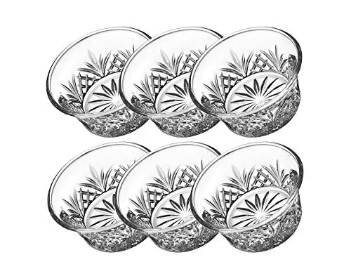 Godinger Dublin Crystal Mini Bowls, Set of 6
