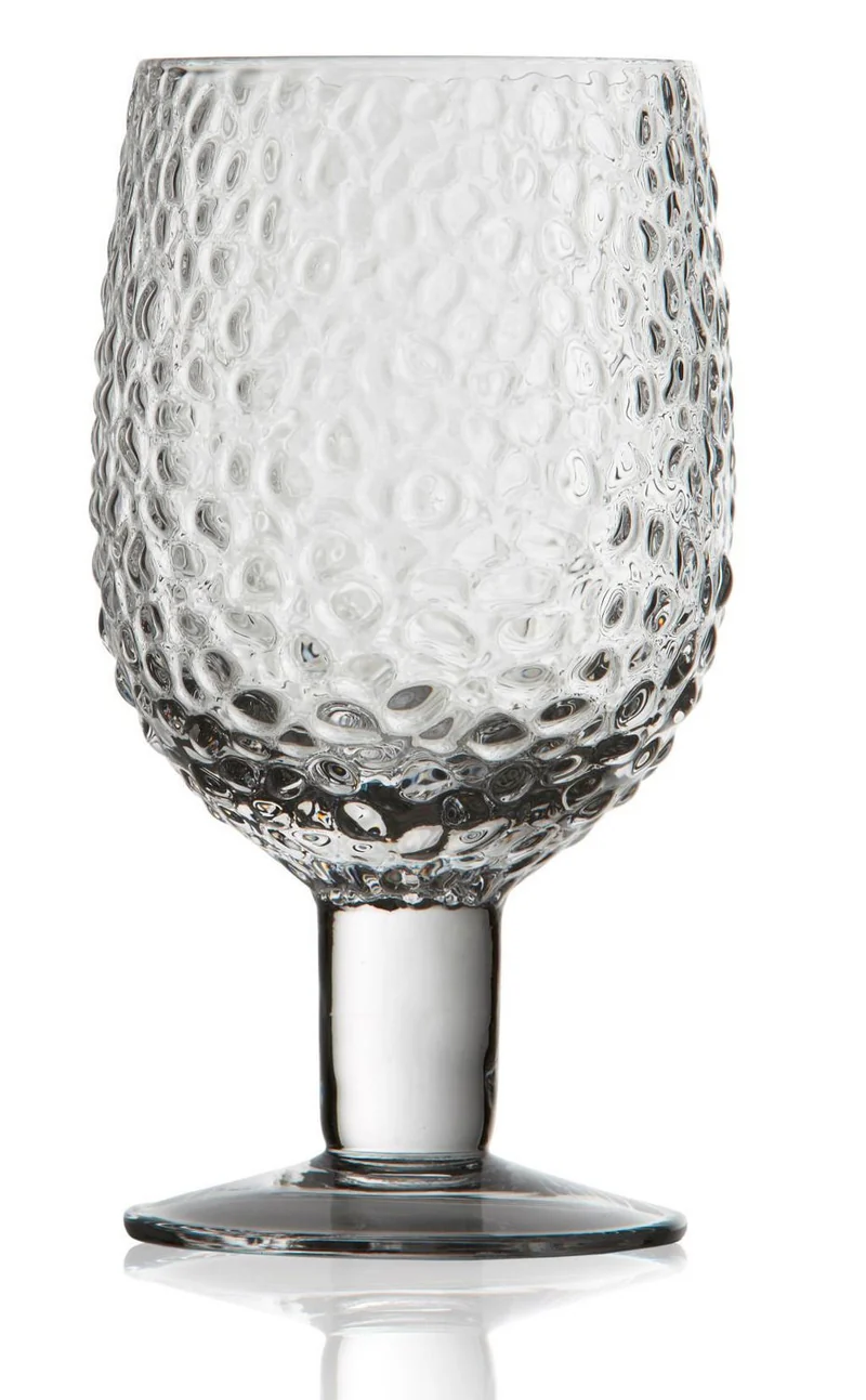 Brilliant Jumbo Stemmed Wine Glasses, 12Oz, Dishwasher Safe, Set of 4