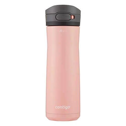 Contigo AUTOPOP Water Bottle, 20oz, Pink Lemonade