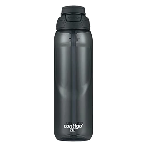 Contigo Fit Autoseal Water Bottle, 32 oz, Licorice