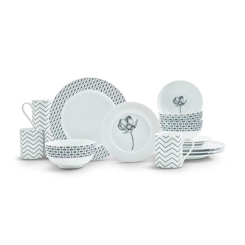 Spode Home Stella 16-piece Porcelain Dinnerware Set