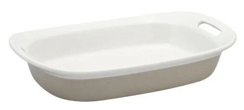 Corningware Etch Sand 3QT Oblong Baking Dish