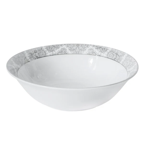 ICM Home 8.5" Salad Bowl, Ritz Platine DECBOWL