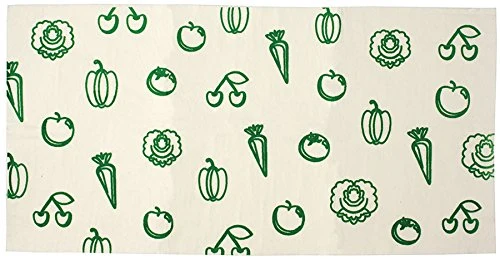 Fox Run Refrigerator Fridge Bin Liners, 3 Pack, Trimmable 12" x 24" - White