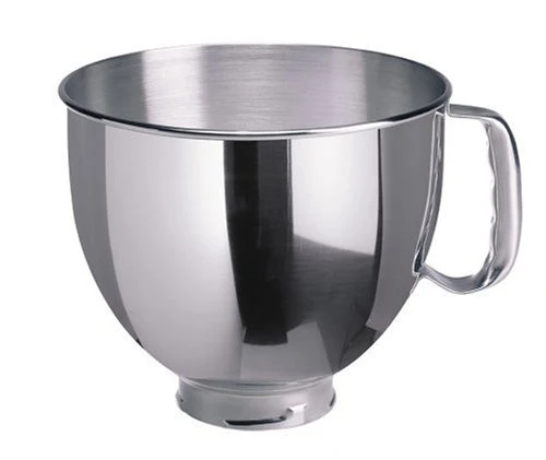 Kitchenaid K5THSBP 5QT Bowl with Handle, Stainless Steel for ksm150,ksm152,ksm155 MIXREP