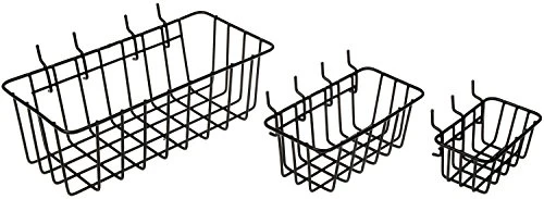 Dorman Hardware Peggable Wire Basket Set, 3-Pack