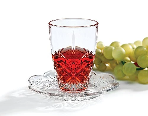 Godinger Dublin Design Kiddush Cup Set Cup Holds 5.4 oz