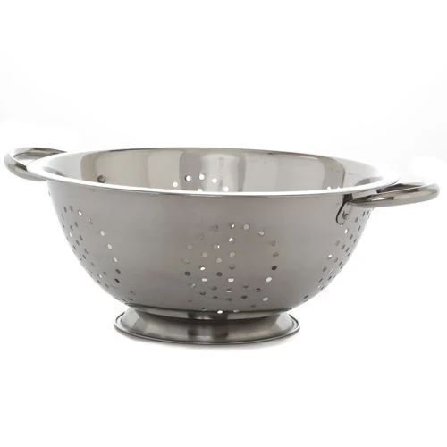 Ybm Home Deep 1.8QT Colander Strainer, Stainless Steel