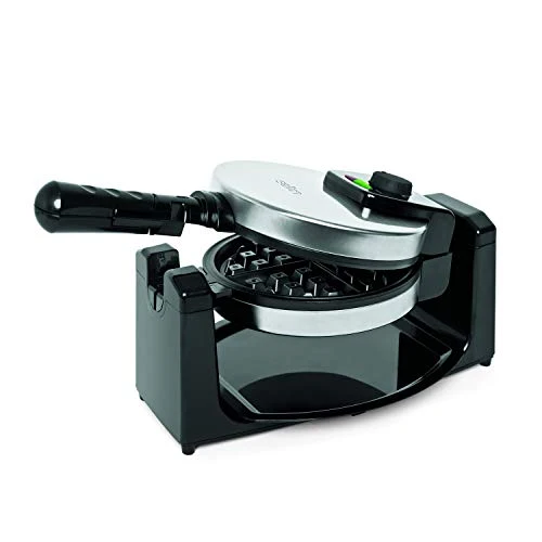 Salton Stainless Steel Rotary Waffle Maker - Black