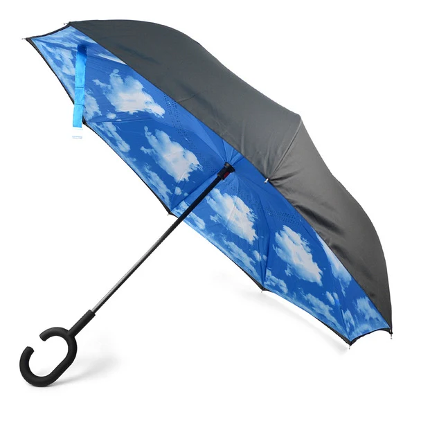 Selini Blue Sky Double Layer Inverted Umbrella