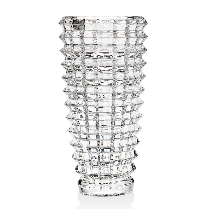 Godinger 11" Century Vase (5.31"L 5.31"W 9.84"H)